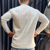 دورس مردانه مدل نیم زیپ طوسی