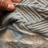 هودی مردانه مدل یقه نیم زیپ طوسی | زارا نمای پارچه