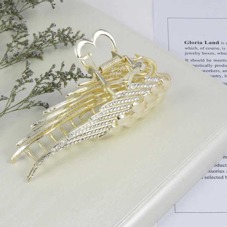 کلیپس مو زنانه مدل بال فرشته نمای پشت