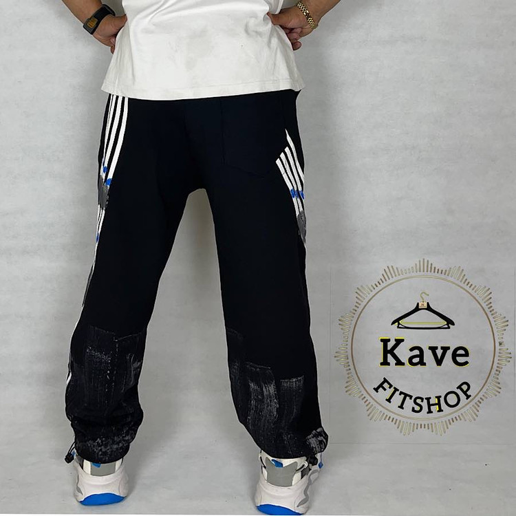 شلوار مردانه مدل ۴نوار پیستوله | بالنسیاگا نمای پشت