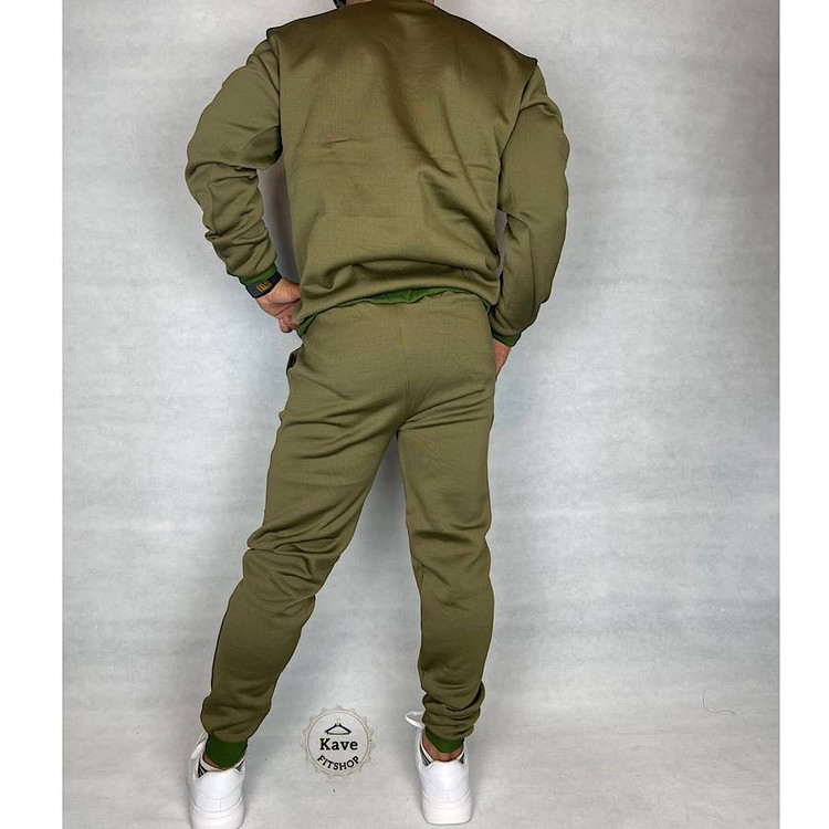 ست مردانه دورس شلوار مدل بیسیک جاگر یشمی | بالنسیاگا نمای پشت