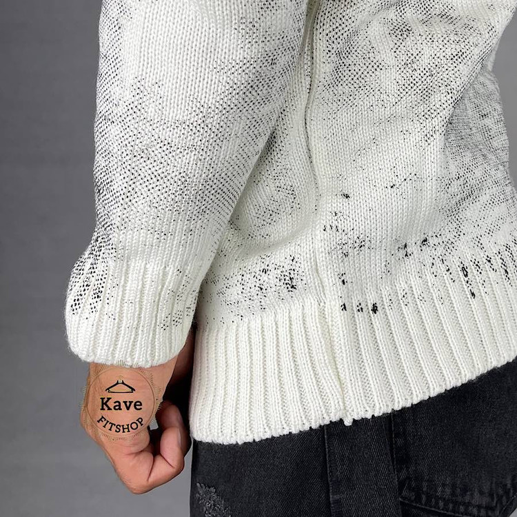 بافت مردانه سفید مدل کاستوم کیفیت مستر نمای پارچه