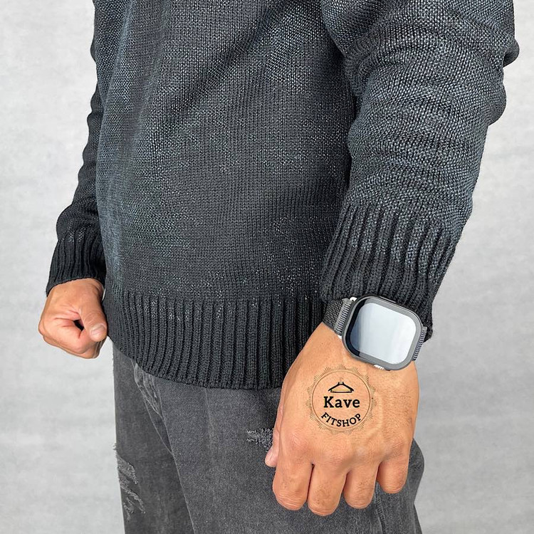 بافت مردانه مشکی مدل کاستوم کیفیت مستر نمای پارچه