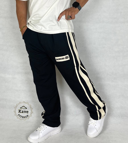 شلوار پسرانه مدل بگ پنبه نوار کنفی بالنسیاگا