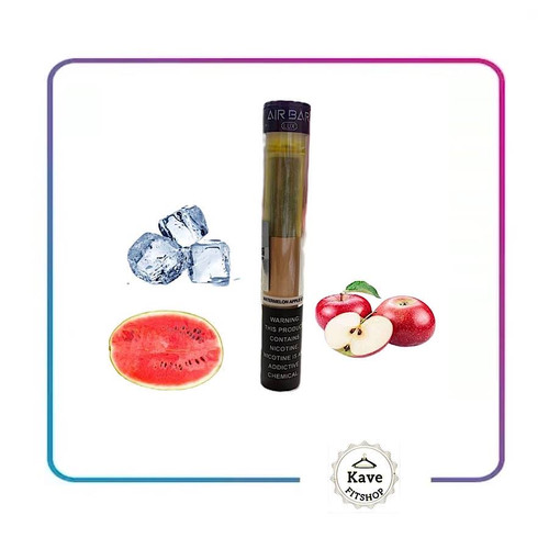 پاد یکبارمصرف قلمی ۱۰۰۰ پاف ایر بار هندوانه سیب یخ