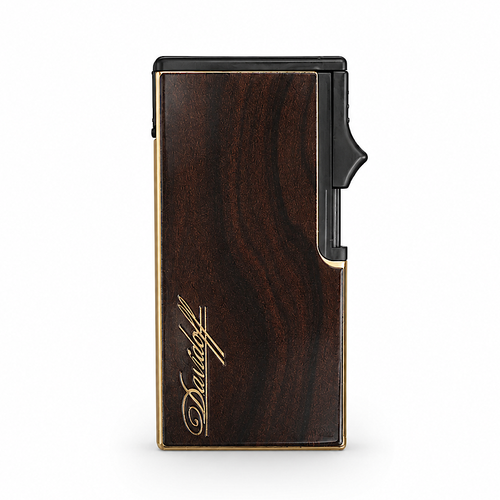 فندک اتمی طرح چوب Davidoff رنگ قهوه ای