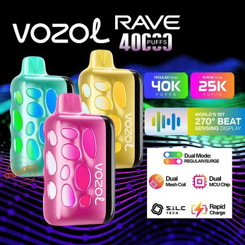 پاد یکبار مصرف وزول 40000 پاف | VOZOL 40000 Disposable Pod
