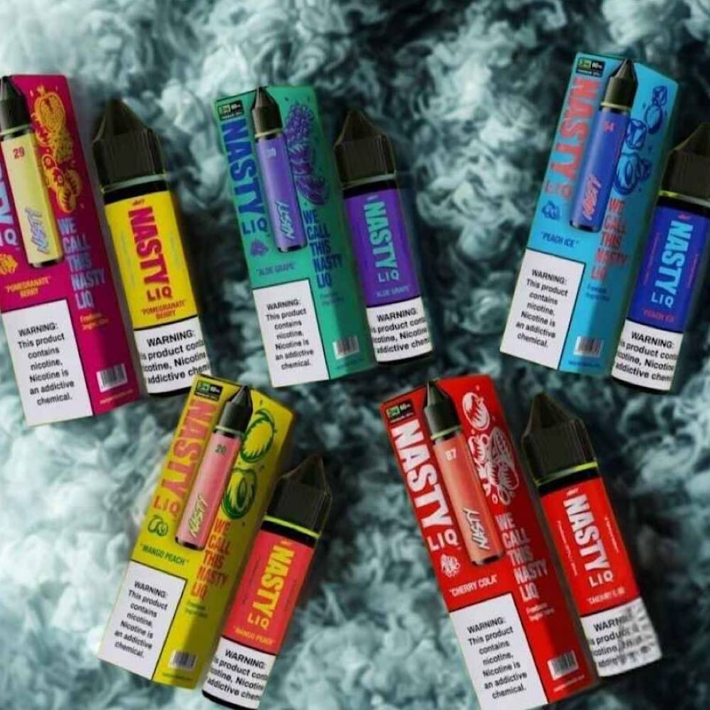 جویس نستی 60 میلی‌لیتری نیکوتین 3 میلی‌گرم Nasty Juice مناسب انواع دستگاه ویپ
