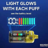 پاد یکبارمصرف قابل پرشدن مکس گو (MAXGO) 22000 پاف