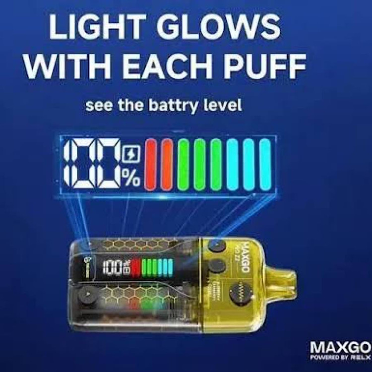 پاد یکبارمصرف قابل پرشدن مکس گو (MAXGO) 22000 پاف