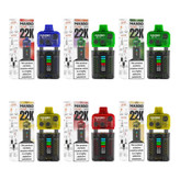 پاد یکبارمصرف قابل پرشدن مکس گو (MAXGO) 22000 پاف